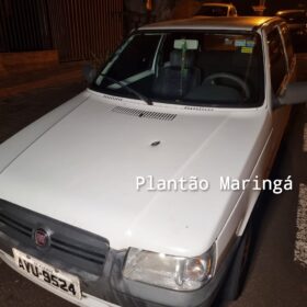 Fotos de Criminosos atiram contra vítima durante roubo de veículo em Maringá