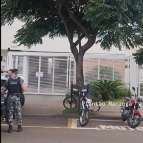 Fotos de Denúncia de homens armados em condomínio no centro de Maringá mobiliza várias equipes da polícia militar