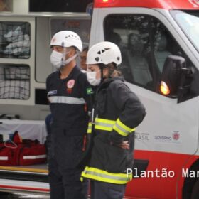 Fotos de Homem é resgatado das ferragens após carro capotar entre Sarandi e Marialva
