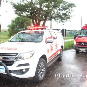 Fotos de Homem é resgatado das ferragens após carro capotar entre Sarandi e Marialva