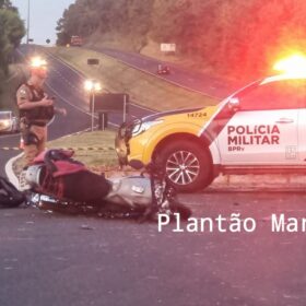 Fotos de Imprudência na rodovia mata motociclista em Maringá 