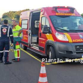 Fotos de Imprudência na rodovia mata motociclista em Maringá 