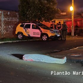 Fotos de Jovem é executado após suposta emboscada em Sarandi; a moto da vítima desapareceu 