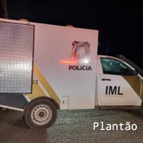 Fotos de Jovem é executado após suposta emboscada em Sarandi; a moto da vítima desapareceu 