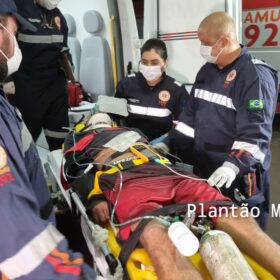 Fotos de Jovem sofre traumatismo craniano após ser agredido com barra de ferro em Marialva 