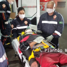 Fotos de Jovem sofre traumatismo craniano após ser agredido com barra de ferro em Marialva 