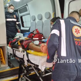 Fotos de Jovem sofre traumatismo craniano após ser agredido com barra de ferro em Marialva 