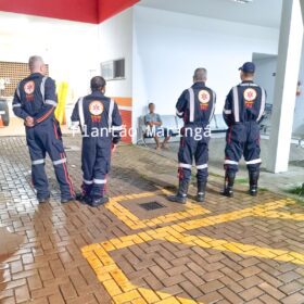 Fotos de Ladrão invade base do Samu para furtar e é detido por socorristas em Maringá 