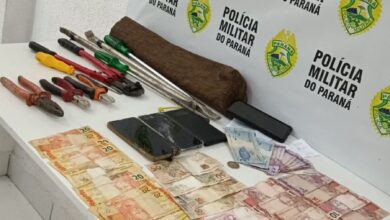 Fotos de Morador de rua é preso após invadir e furtar loja de ferramenta em Maringá