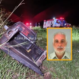 Fotos de Morre no hospital motorista ejetado para fora de carro após capotamento em Marialva
