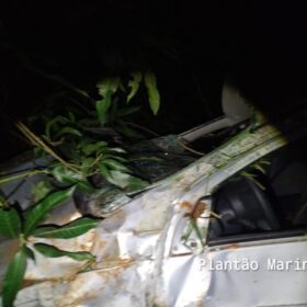 Fotos de Motociclista é intubado após ser atingido por carro em Maringá