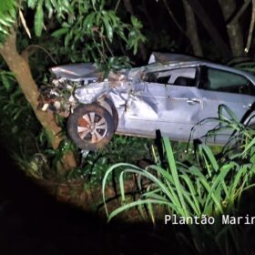 Fotos de Motociclista é intubado após ser atingido por carro em Maringá