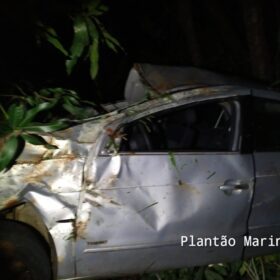 Fotos de Motociclista é intubado após ser atingido por carro em Maringá