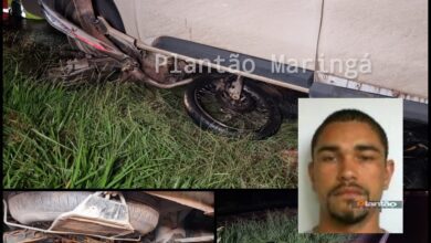 Fotos de Motociclista morreu após acidente envolvendo quatro veículos na BR-376 em Marialva 