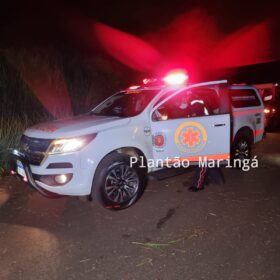 Fotos de Morre no hospital motorista ejetado para fora de carro após capotamento em Marialva