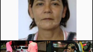 Fotos de Mulher morre após cair de garupa de moto e bater contra carro estacionado em Maringá