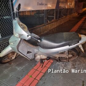 Fotos de Buraco em avenida provoca queda de motociclistas em Maringá; uma das vítimas foi socorrida com ferimentos graves