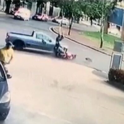 Câmera registra acidente impressionante em Maringá Foto 1 Fotos de Câmera registra acidente impressionante em Maringá