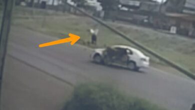 Fotos de Câmera registra acidente que deixou jovem com ferimentos graves em Maringá