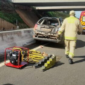 Fotos de Cinco pessoas ficaram feridas após grave acidente no Contorno Norte em Maringá