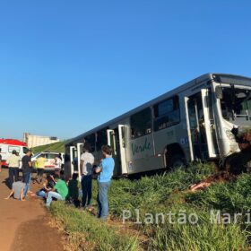 Colisão entre ônibus e motoneta deixa mais 24 pessoas feridas entre Maringá e Paiçandu Foto 9 Fotos de Colisão entre ônibus e motoneta deixa mais 24 pessoas feridas entre Maringá e Paiçandu