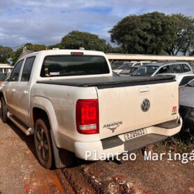 Fotos de Criminoso atira na direção de motorista durante assalto em Maringá