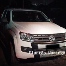 Fotos de Criminoso atira na direção de motorista durante assalto em Maringá