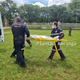 Fotos de Duas pessoas morreram e seis foram intubadas após colisão entre trem e ônibus em Jandaia do Sul