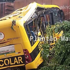 Fotos de Identificadas as vítimas do trágico acidente envolvendo uma locomotiva e um ônibus escolar em Jandaia do Sul