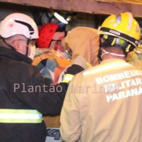 Fotos de Homem com drogas dentro do carro causa grave acidente durante fuga da GCM e deixa duas crianças feridas em Maringá