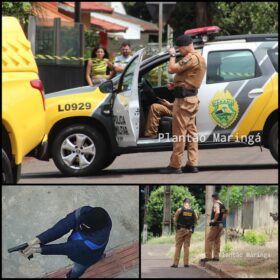Fotos de Homem é atingido por cinco tiros durante tentativa de homicídio em Maringá; essa é a terceira vez que ele alvo de tiros