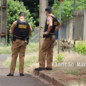 Fotos de Homem é atingido por cinco tiros durante tentativa de homicídio em Maringá; essa é a terceira vez que ele alvo de tiros