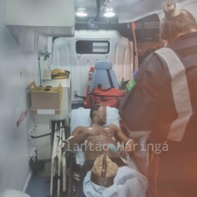 Fotos de Homem é esfaqueado ao tentar separar briga em Maringá