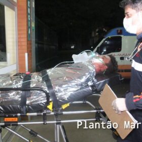 Fotos de Homem é esfaqueado e encaminhado ao Hospital Universitário após brigar com cunhado