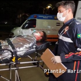 Fotos de Homem é esfaqueado e encaminhado ao Hospital Universitário após brigar com cunhado