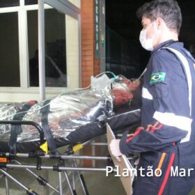Fotos de Homem é esfaqueado e encaminhado ao Hospital Universitário após brigar com cunhado