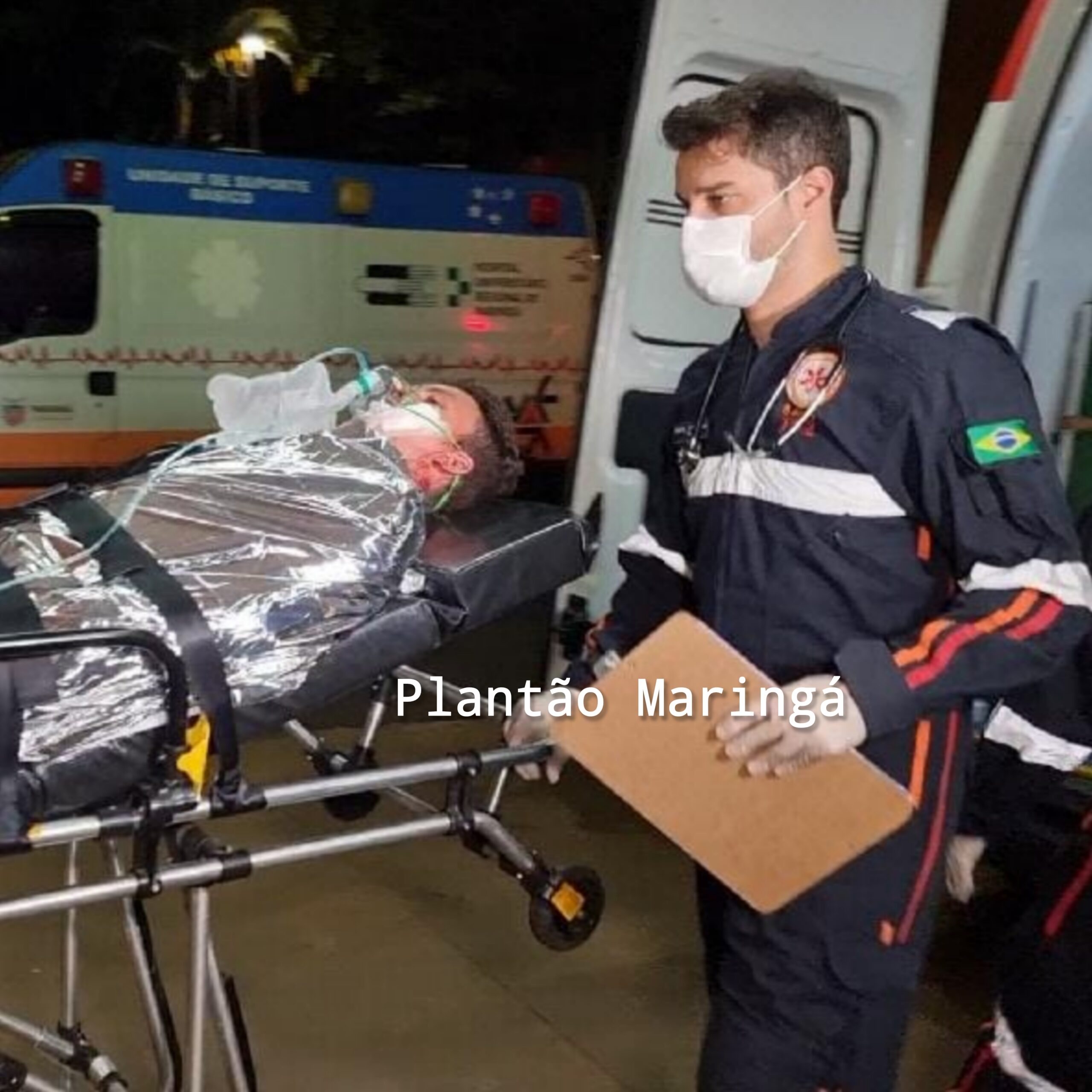 Fotos de Homem é esfaqueado e encaminhado ao Hospital Universitário após brigar com cunhado