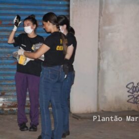 Fotos de Homem é executado com nove tiros em Sarandi 