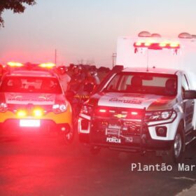 Fotos de Homem é executado com nove tiros em Sarandi 