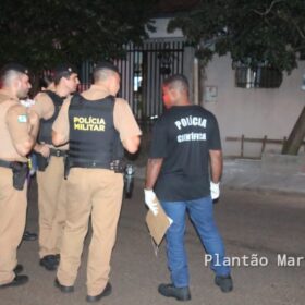 Fotos de Homem é executado com nove tiros em Sarandi 