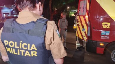 Fotos de Homem é socorrido em estado gravíssimo após ser esfaqueado em Maringá