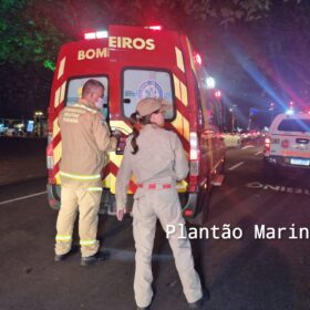 Fotos de Homem é socorrido em estado gravíssimo após ser esfaqueado em Maringá