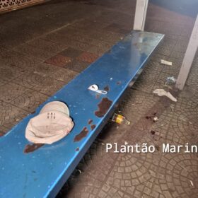 Fotos de Homem é socorrido em estado gravíssimo após ser esfaqueado em Maringá