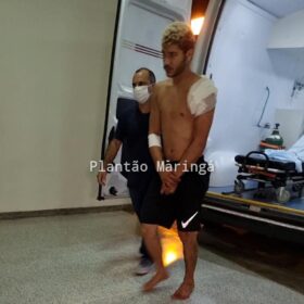 Fotos de Homens encapuzados invadem residência e atiram contra morador em Sarandi