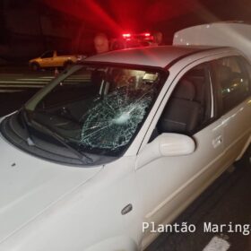 Fotos de Idoso de 71 anos é socorrido com ferimentos graves após ser atropelado em Maringá 
