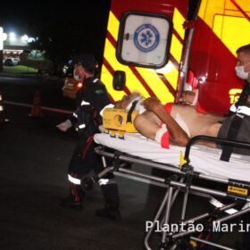 Fotos de Idoso de 71 anos é socorrido com ferimentos graves após ser atropelado em Maringá 