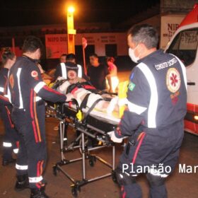 Fotos de Idoso de 86 anos é socorrido em estado grave ao ser atropelado em Maringá
