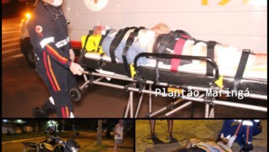 Fotos de Idoso de 86 anos é socorrido em estado grave ao ser atropelado em Maringá