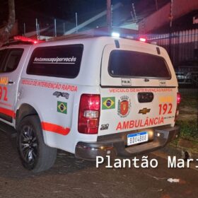 Fotos de Suspeito de esfaquear o atual namorado da ex-companheira em Maringá, se apresenta à polícia 