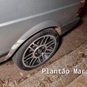 Fotos de Suspeito de esfaquear o atual namorado da ex-companheira em Maringá, se apresenta à polícia 